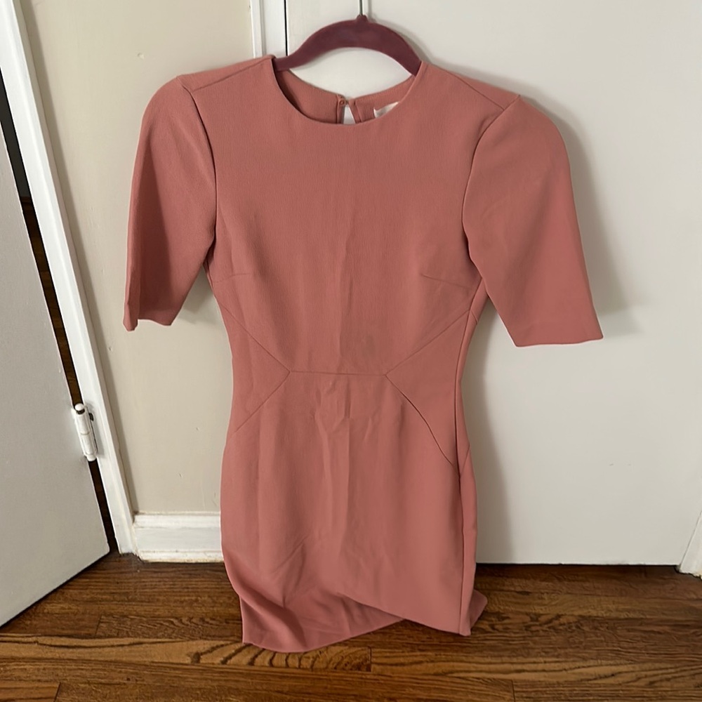 H&M dress blush